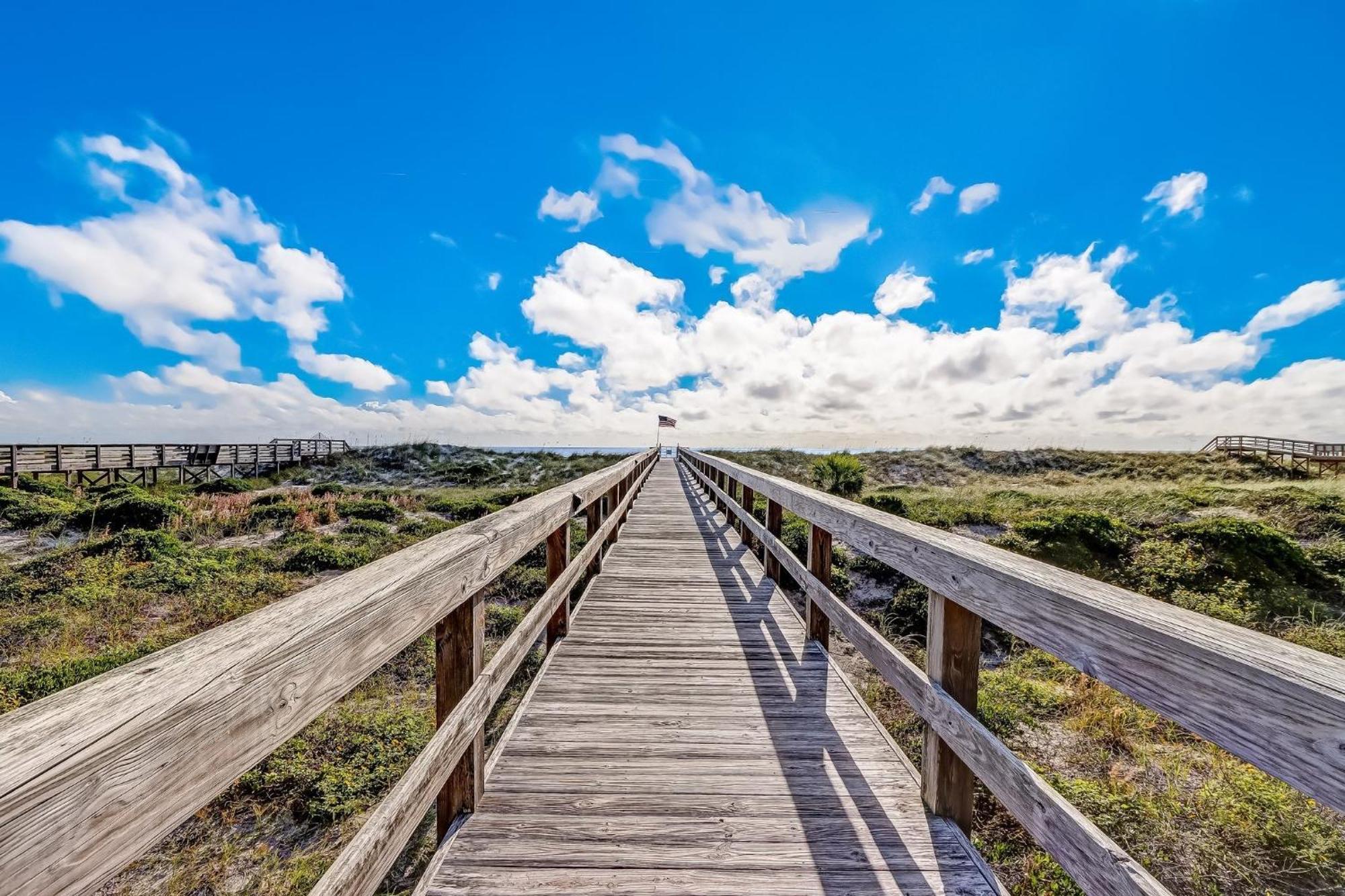 Beach Steps Away Condo Fernandina Beach Bagian luar foto